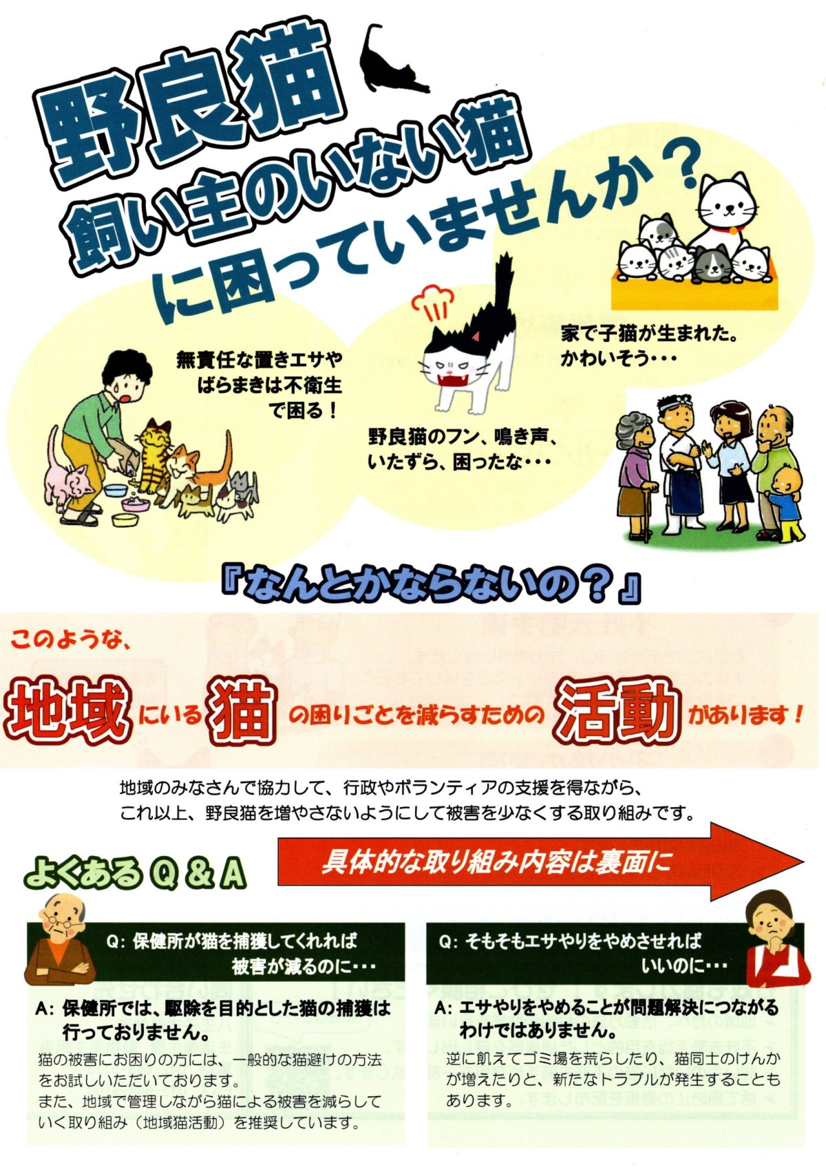 野良猫に困っていませんか？令和5年度・野良猫不妊去勢手術助成金制度